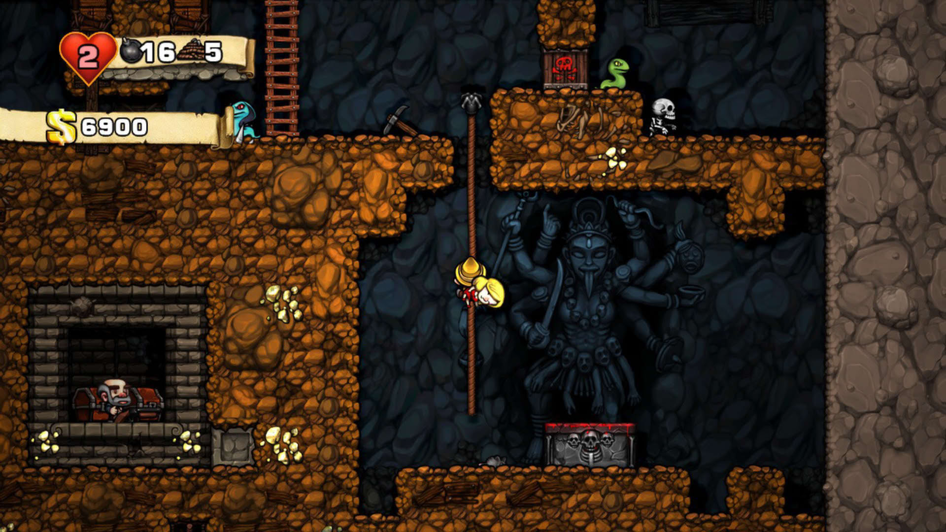 Screenshot for Spelunky