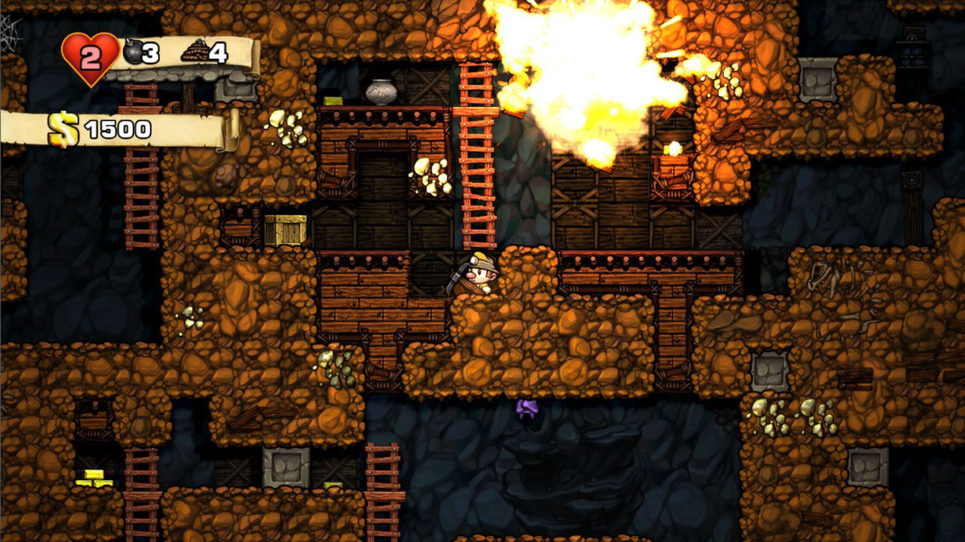 Screenshot for Spelunky