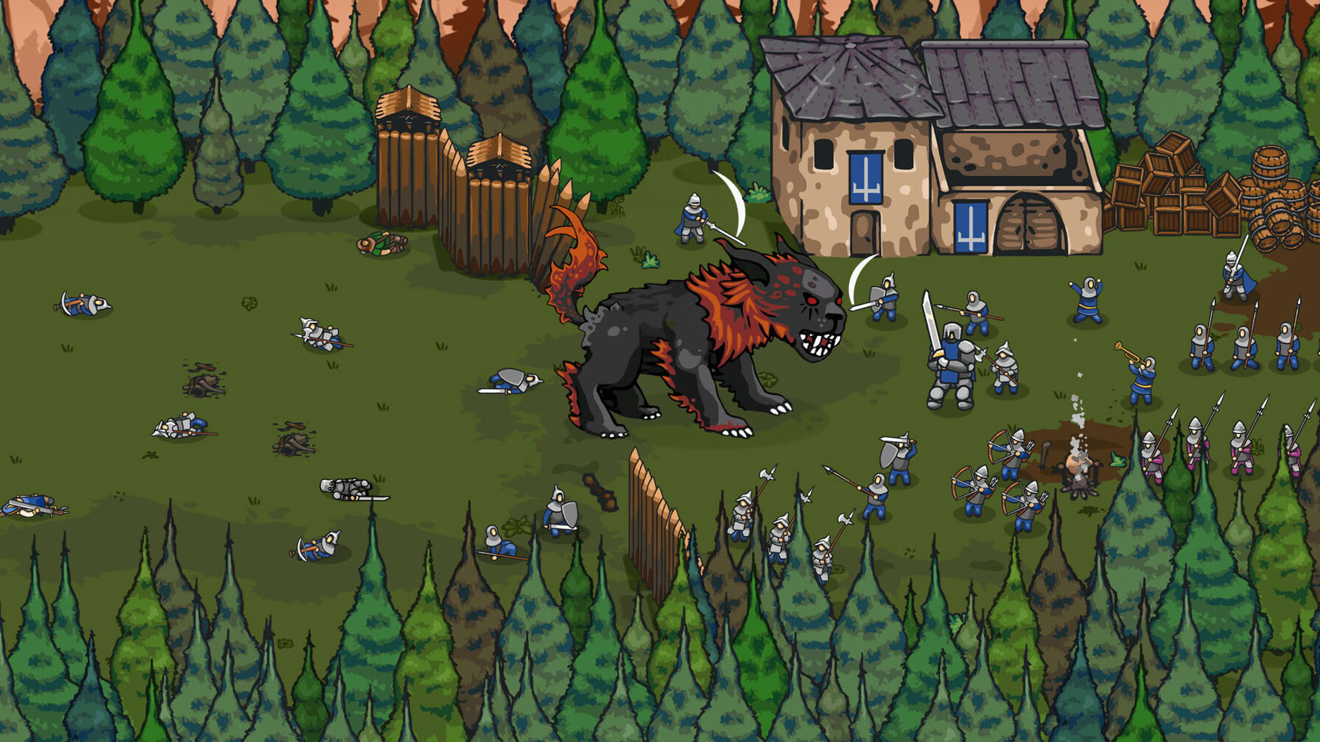 Screenshot for Monster Run: Downfall of the Empire