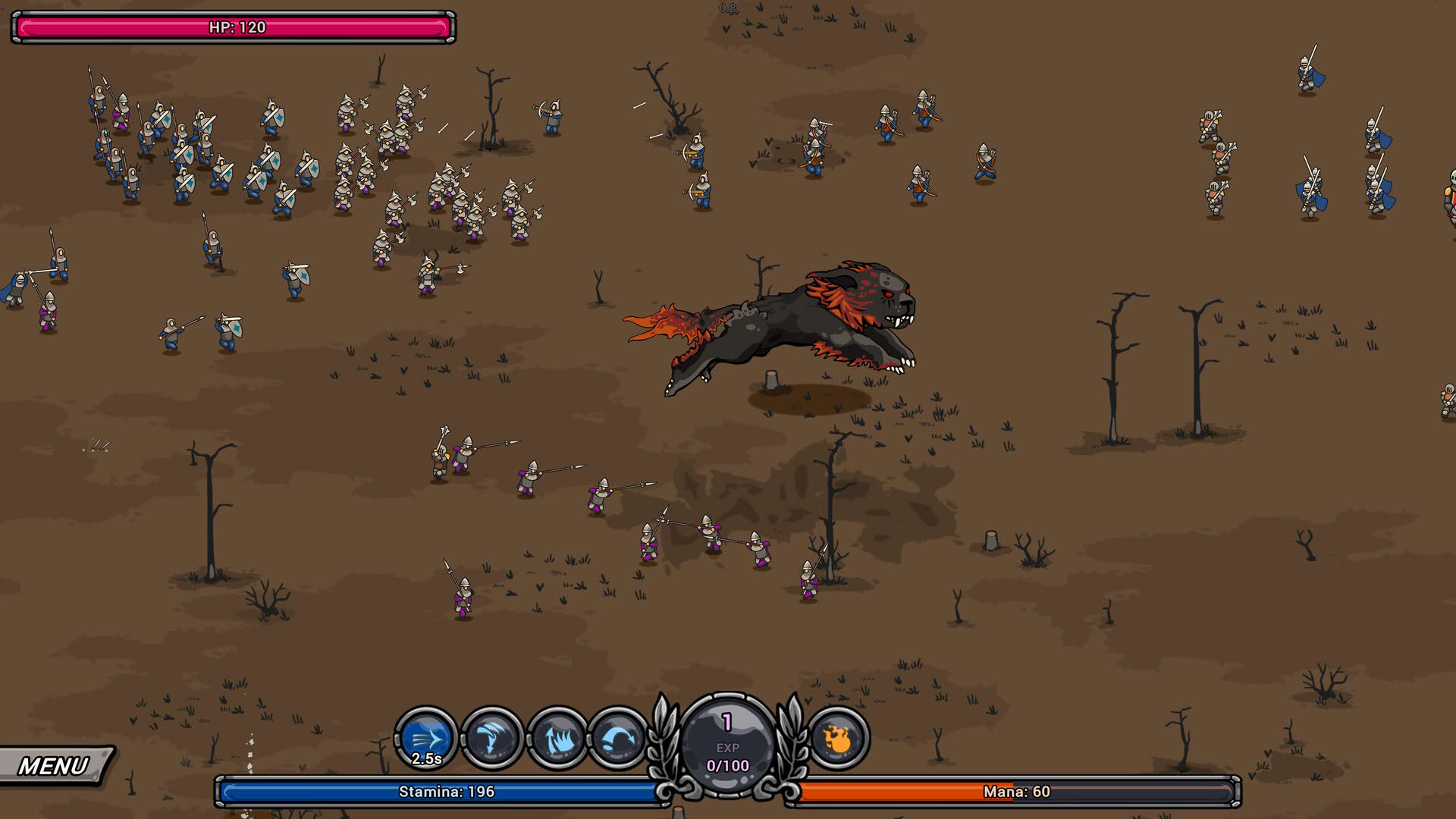Screenshot for Monster Run: Downfall of the Empire