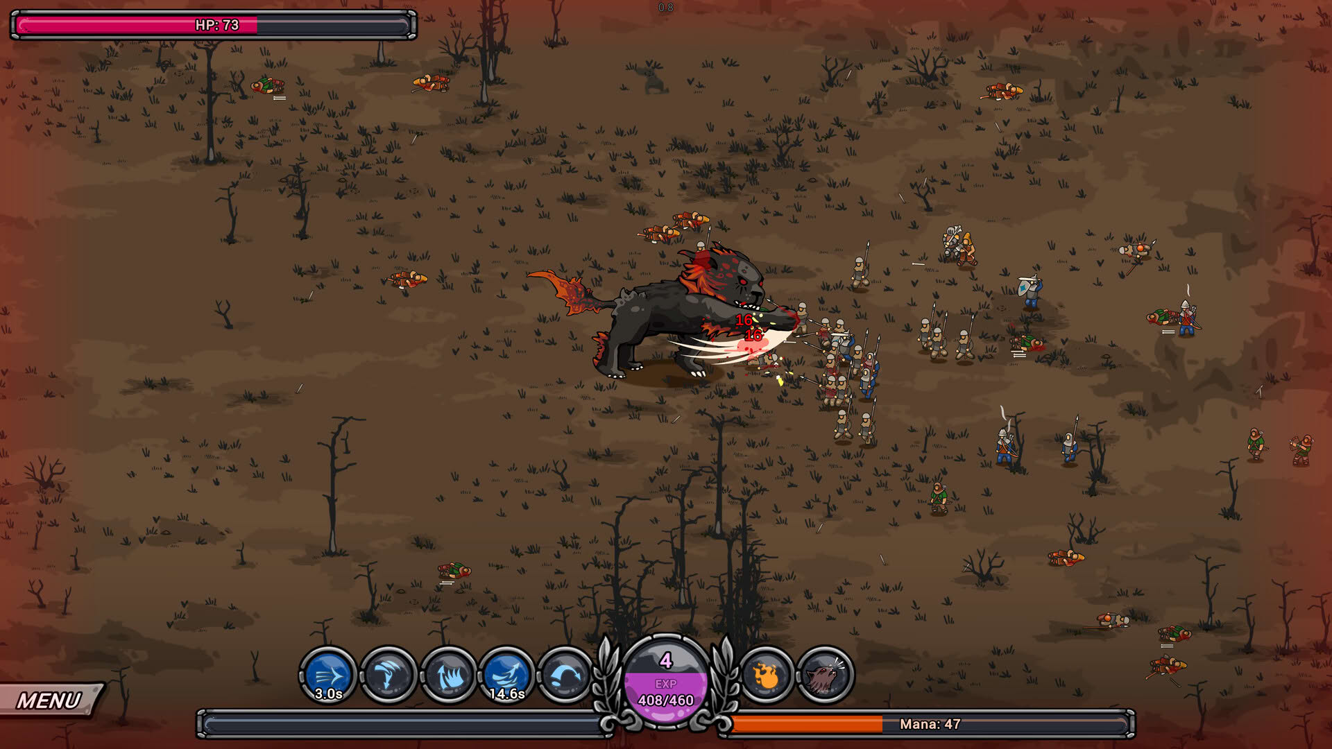 Screenshot for Monster Run: Downfall of the Empire