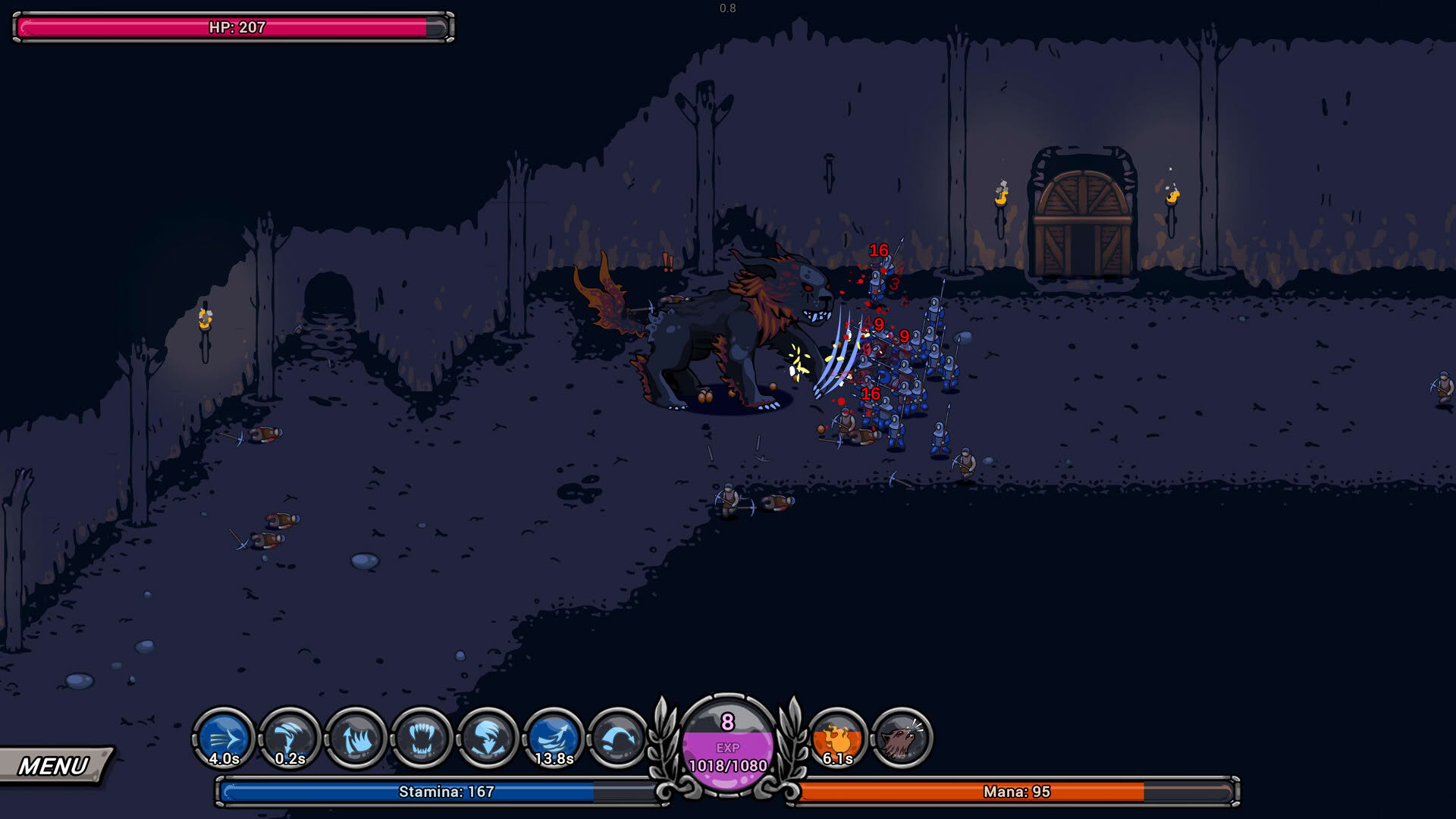 Screenshot for Monster Run: Downfall of the Empire