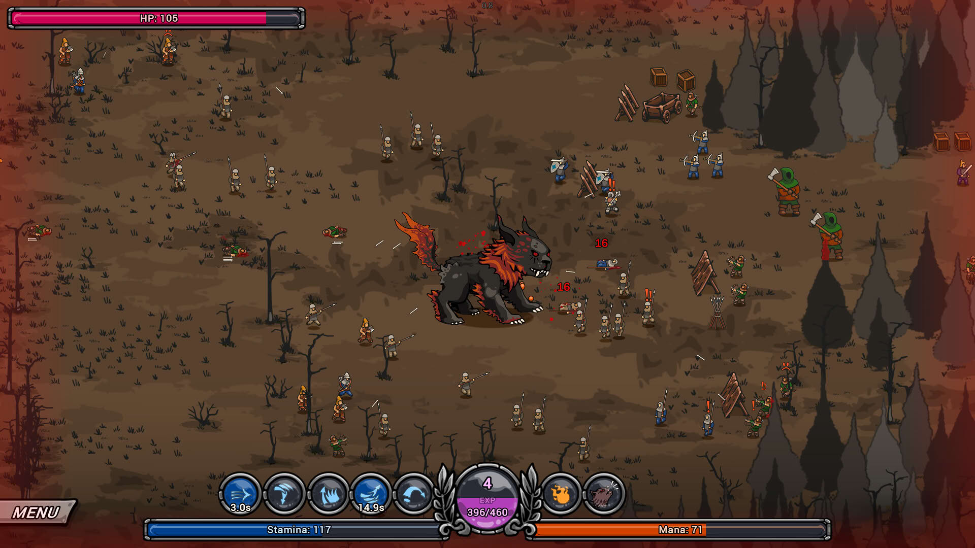 Screenshot for Monster Run: Downfall of the Empire