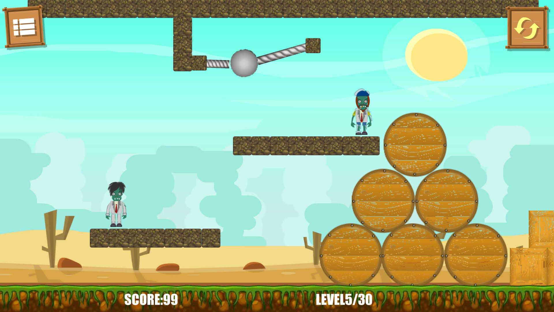 Screenshot for Last Day of Zombies