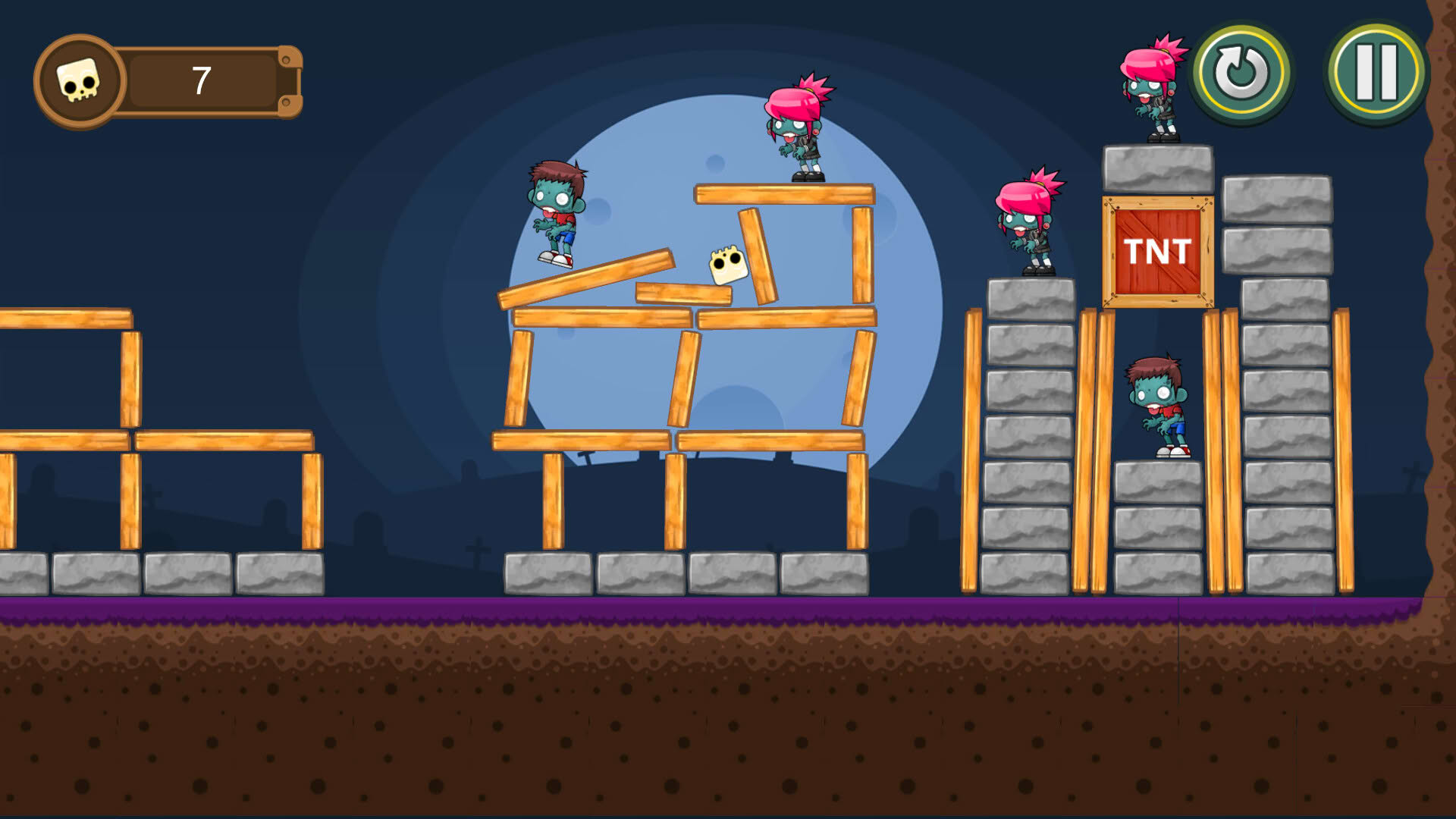 Screenshot for Destroy All Zombies
