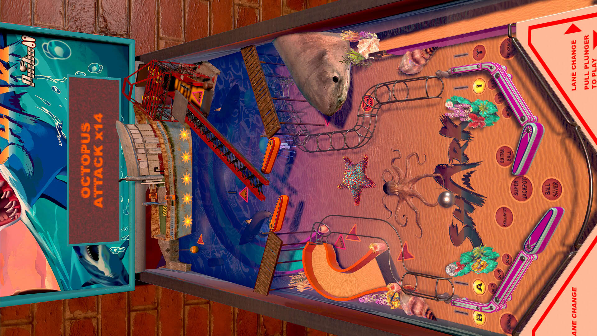 Screenshot for Shark Pinball