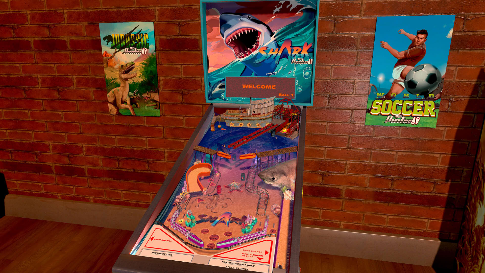 Screenshot for Shark Pinball
