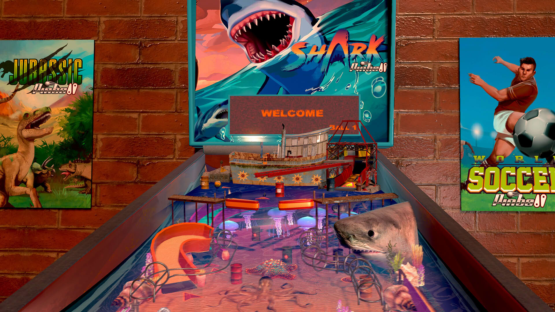 Screenshot for Shark Pinball