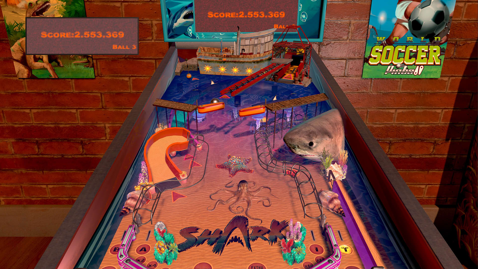 Screenshot for Shark Pinball