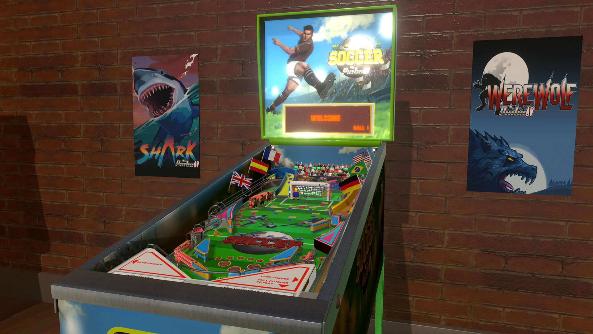 Screenshot for World Soccer Pinball