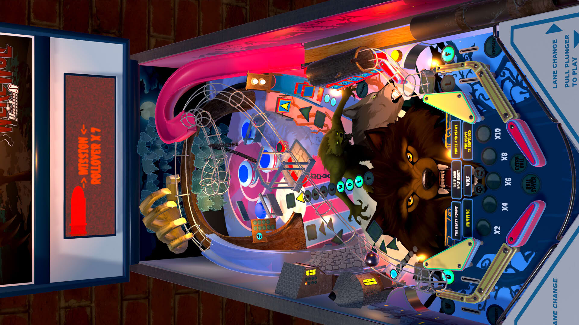 Screenshot for Werewolf Pinball