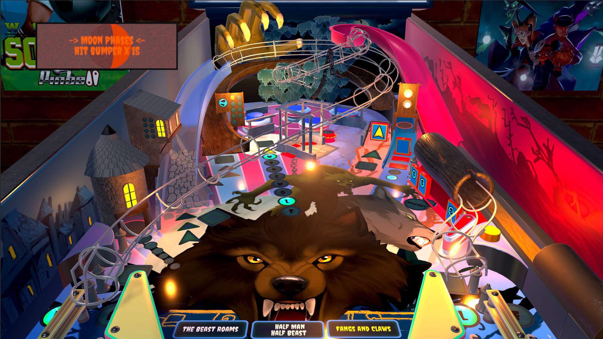 Screenshot for Werewolf Pinball