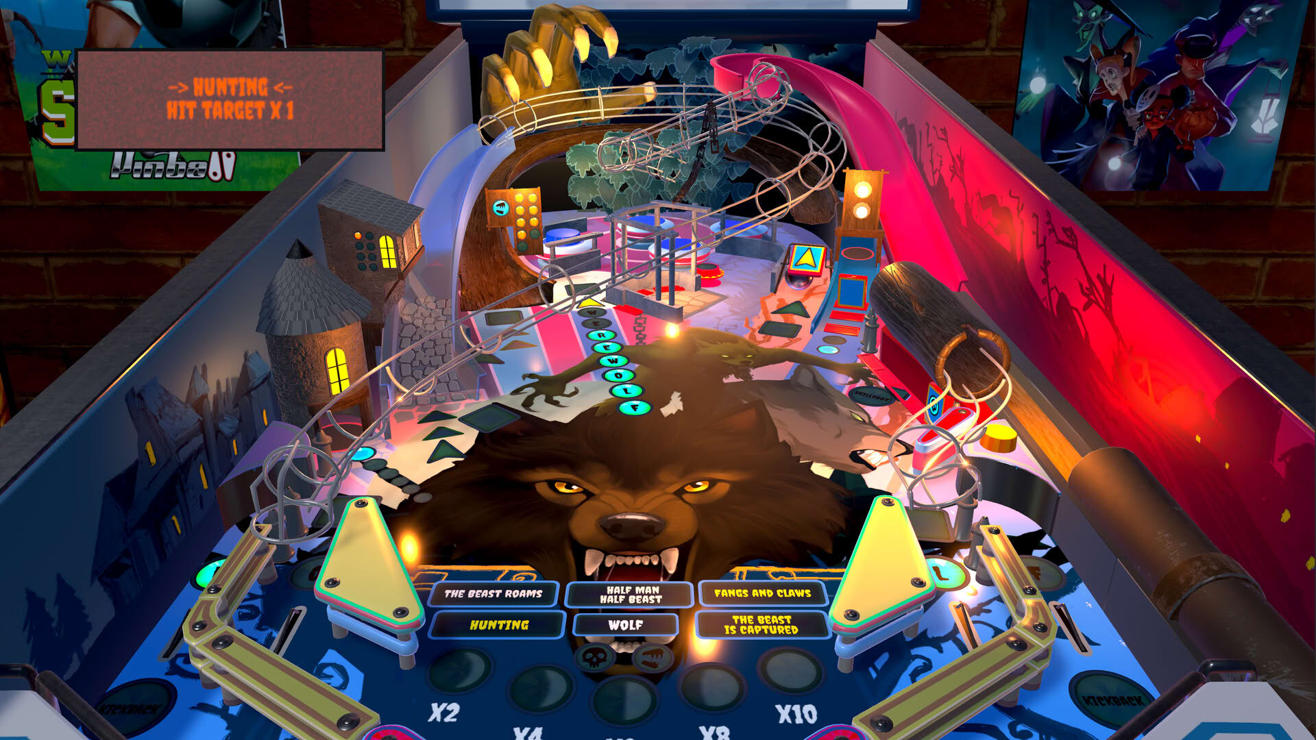 Screenshot for Werewolf Pinball