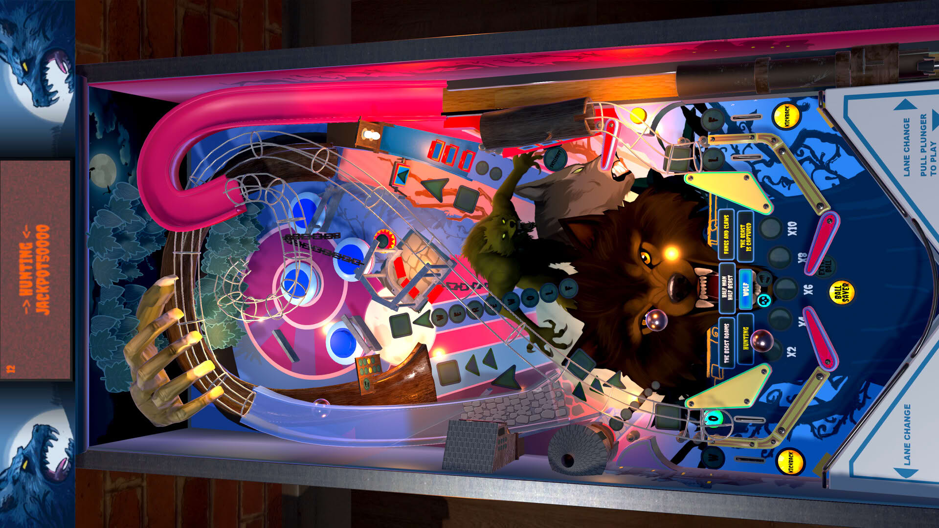 Screenshot for Werewolf Pinball