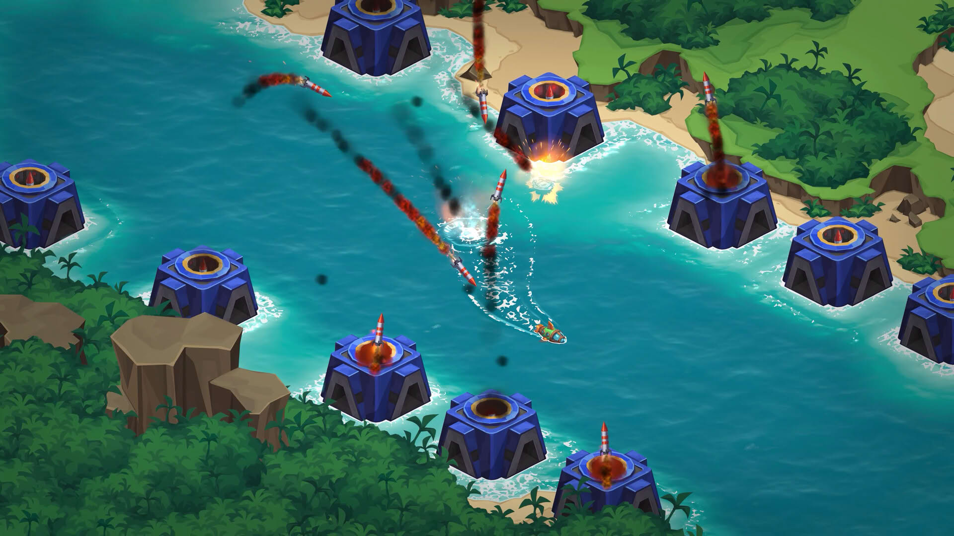 Screenshot for SteamWorld Heist II