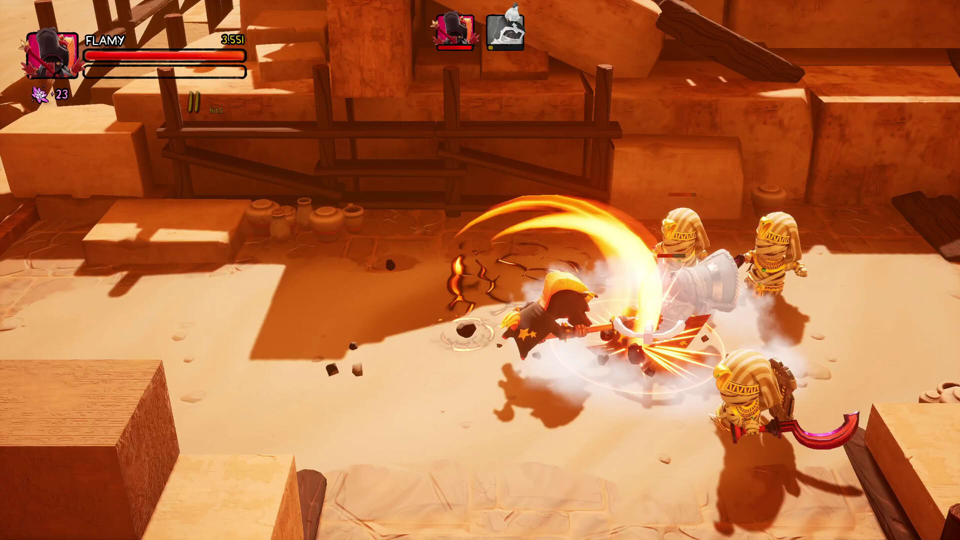 Screenshot for Big Helmet Heroes