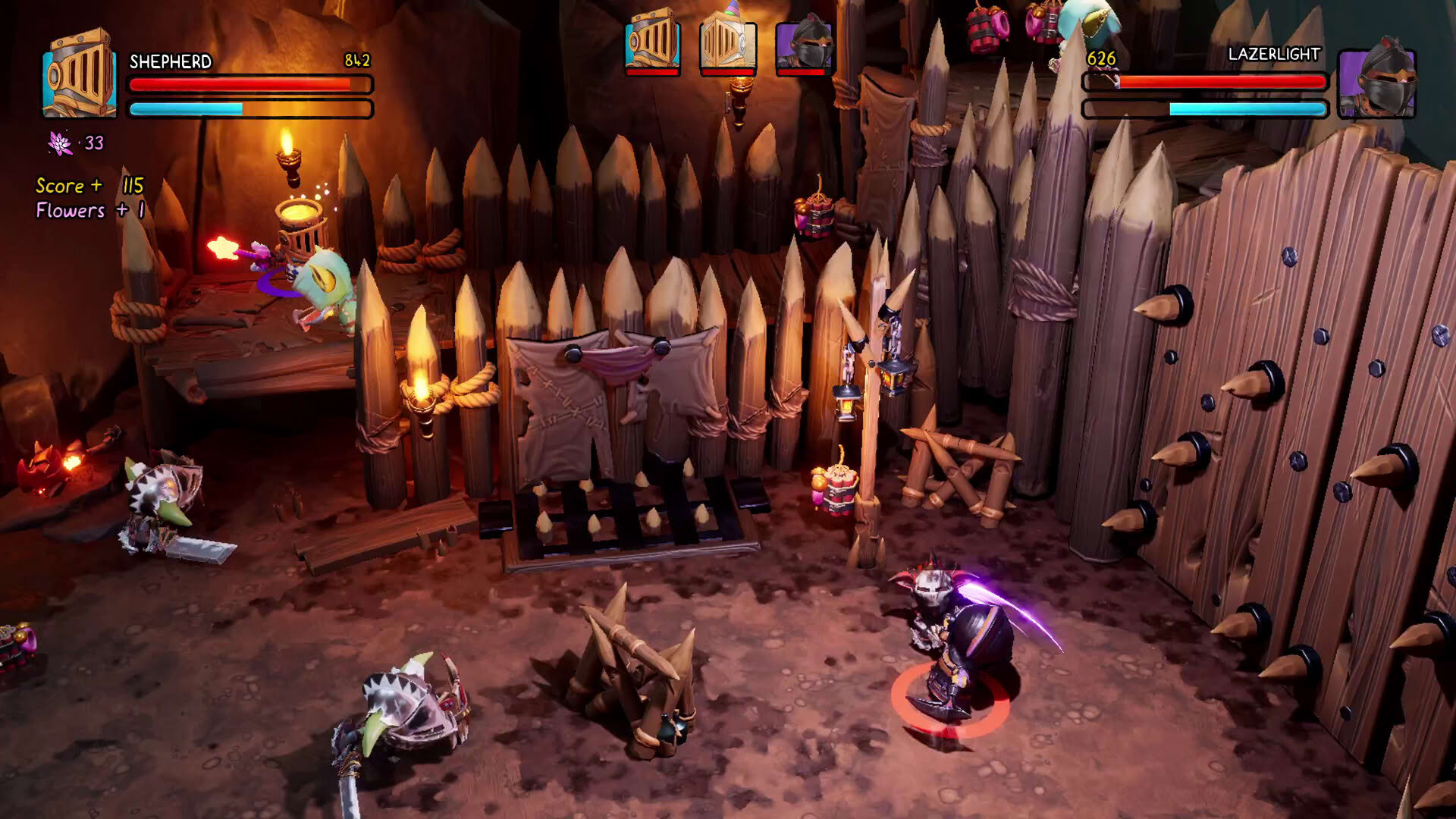 Screenshot for Big Helmet Heroes