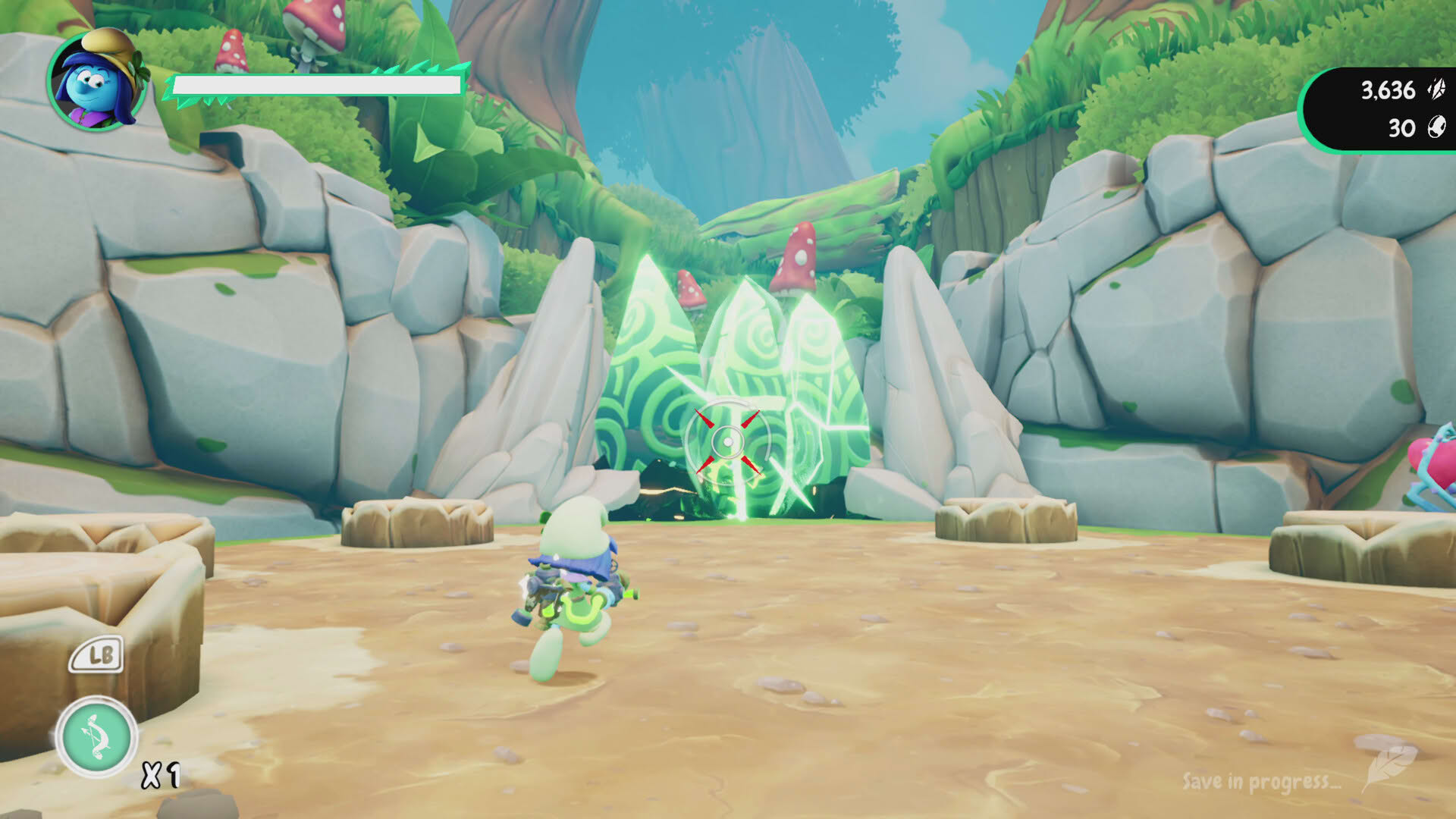Screenshot for The Smurfs 2: The Prisoner of the Green Stone