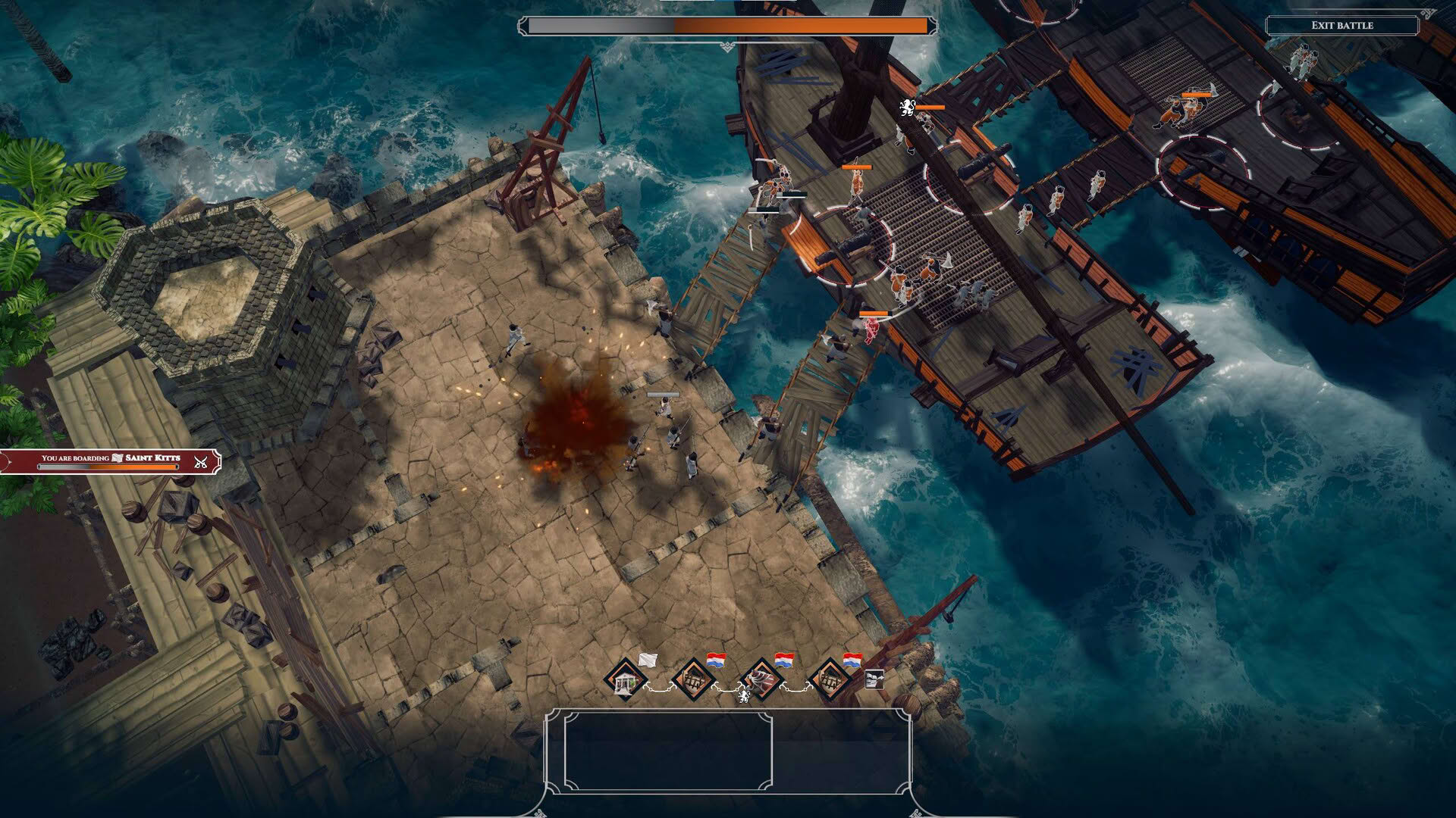 Screenshot for Corsairs: Battle of the Caribbean