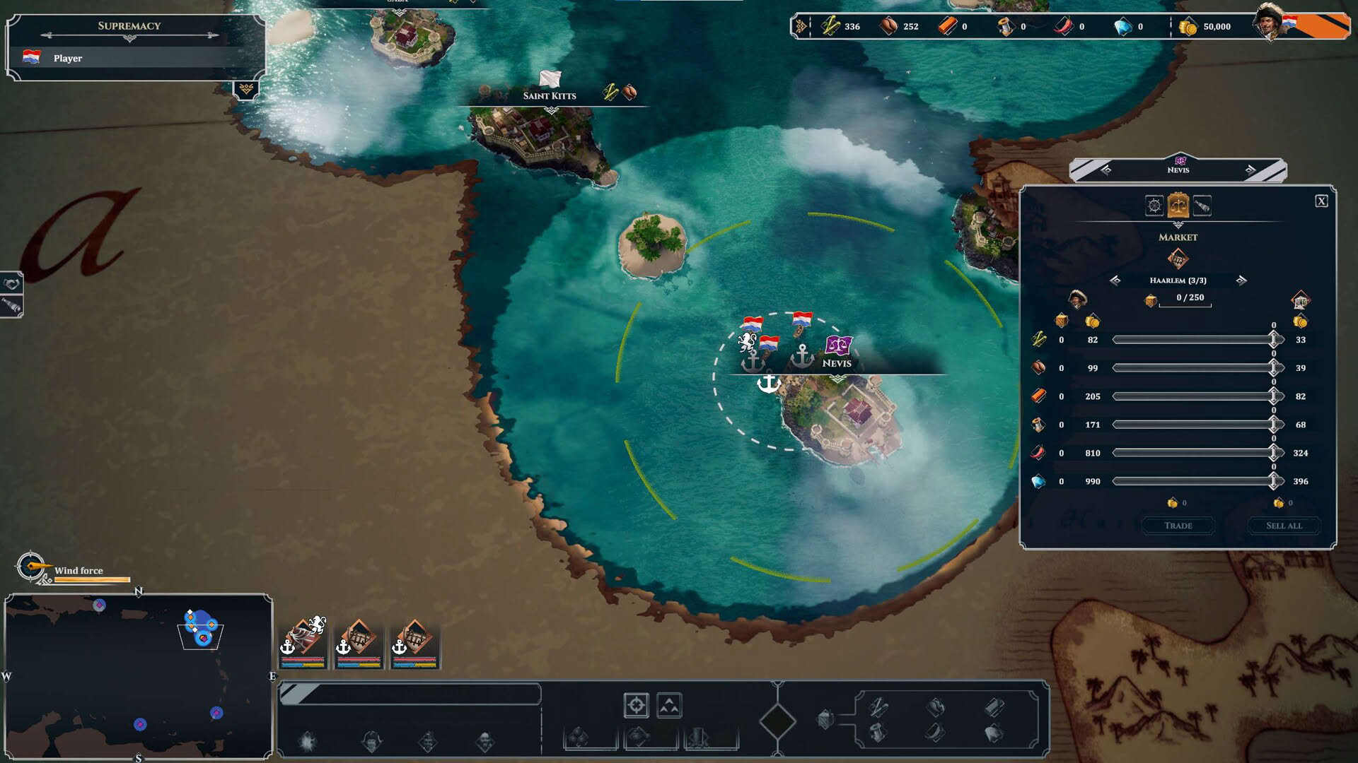 Screenshot for Corsairs: Battle of the Caribbean