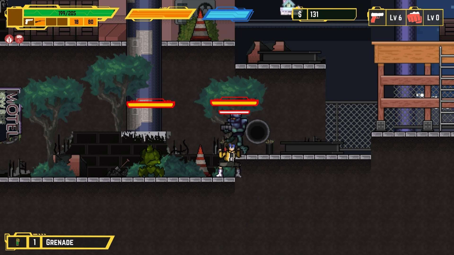 Screenshot for Bail Force: Cyberpunk Bounty Hunters