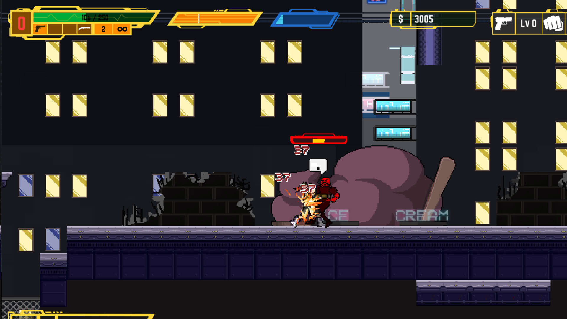 Screenshot for Bail Force: Cyberpunk Bounty Hunters