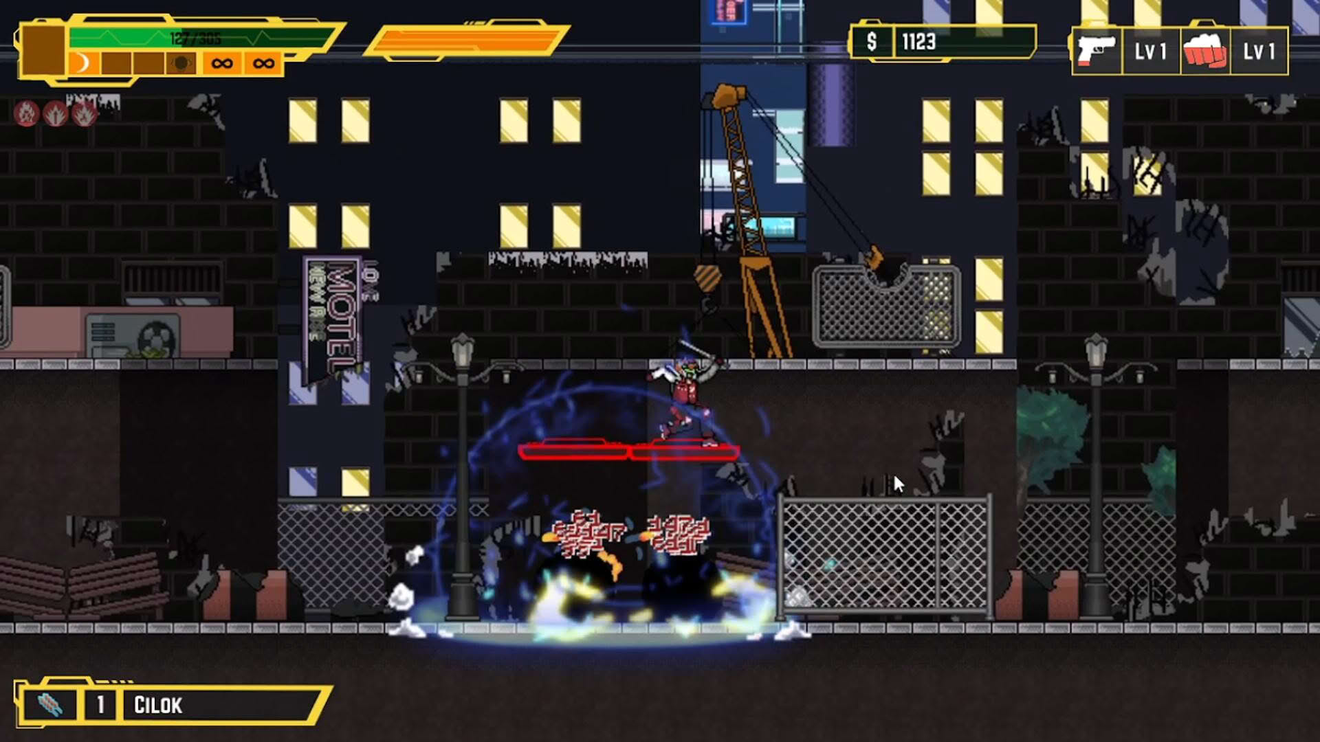 Screenshot for Bail Force: Cyberpunk Bounty Hunters