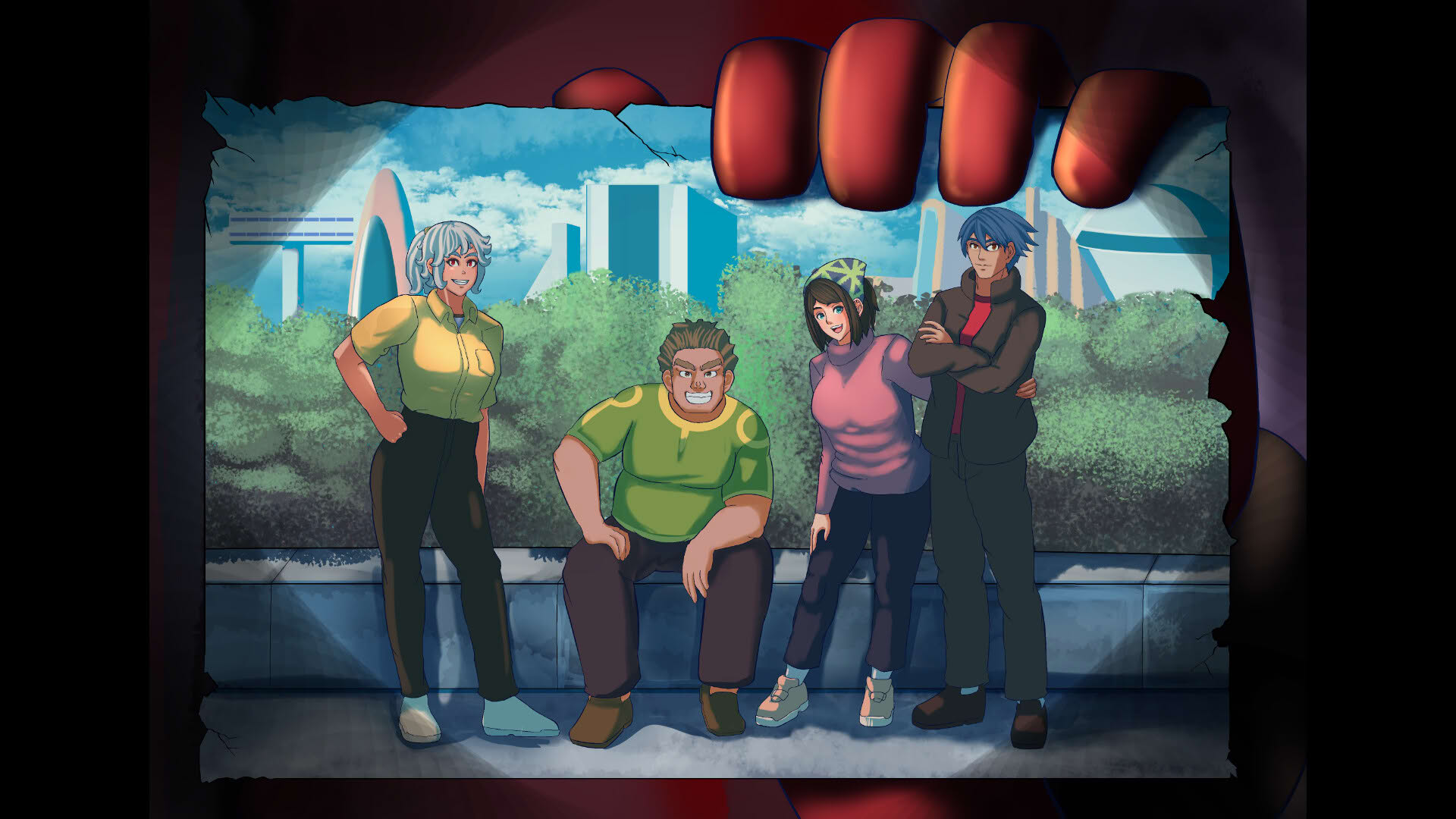Screenshot for Bail Force: Cyberpunk Bounty Hunters