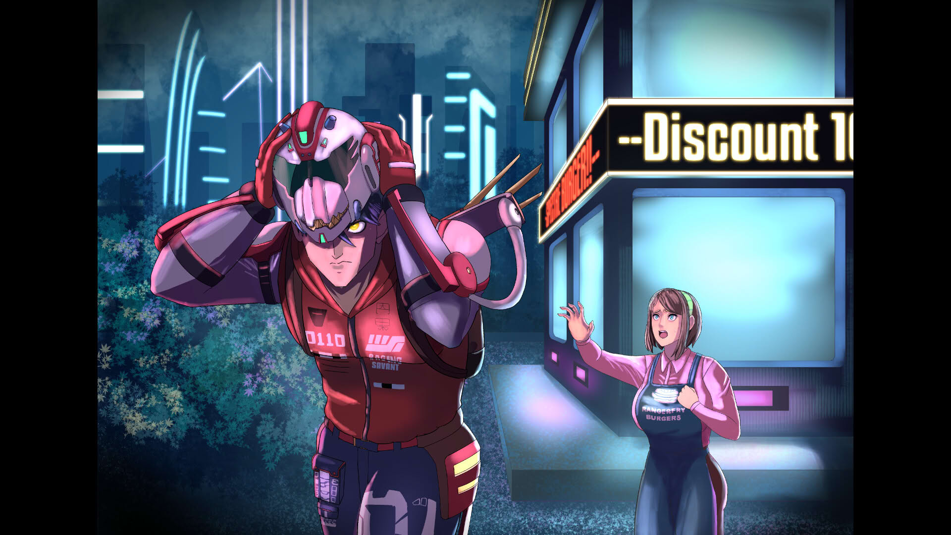 Screenshot for Bail Force: Cyberpunk Bounty Hunters