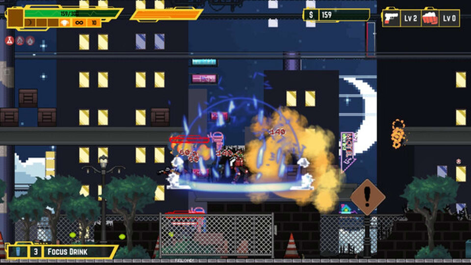 Screenshot for Bail Force: Cyberpunk Bounty Hunters