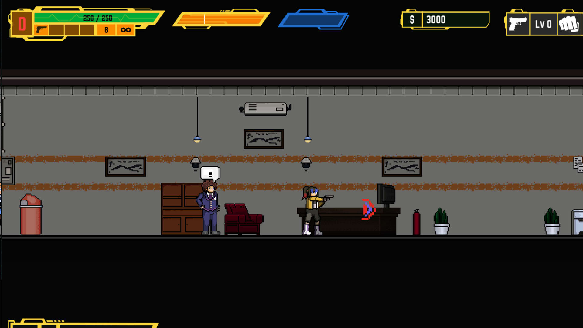 Screenshot for Bail Force: Cyberpunk Bounty Hunters