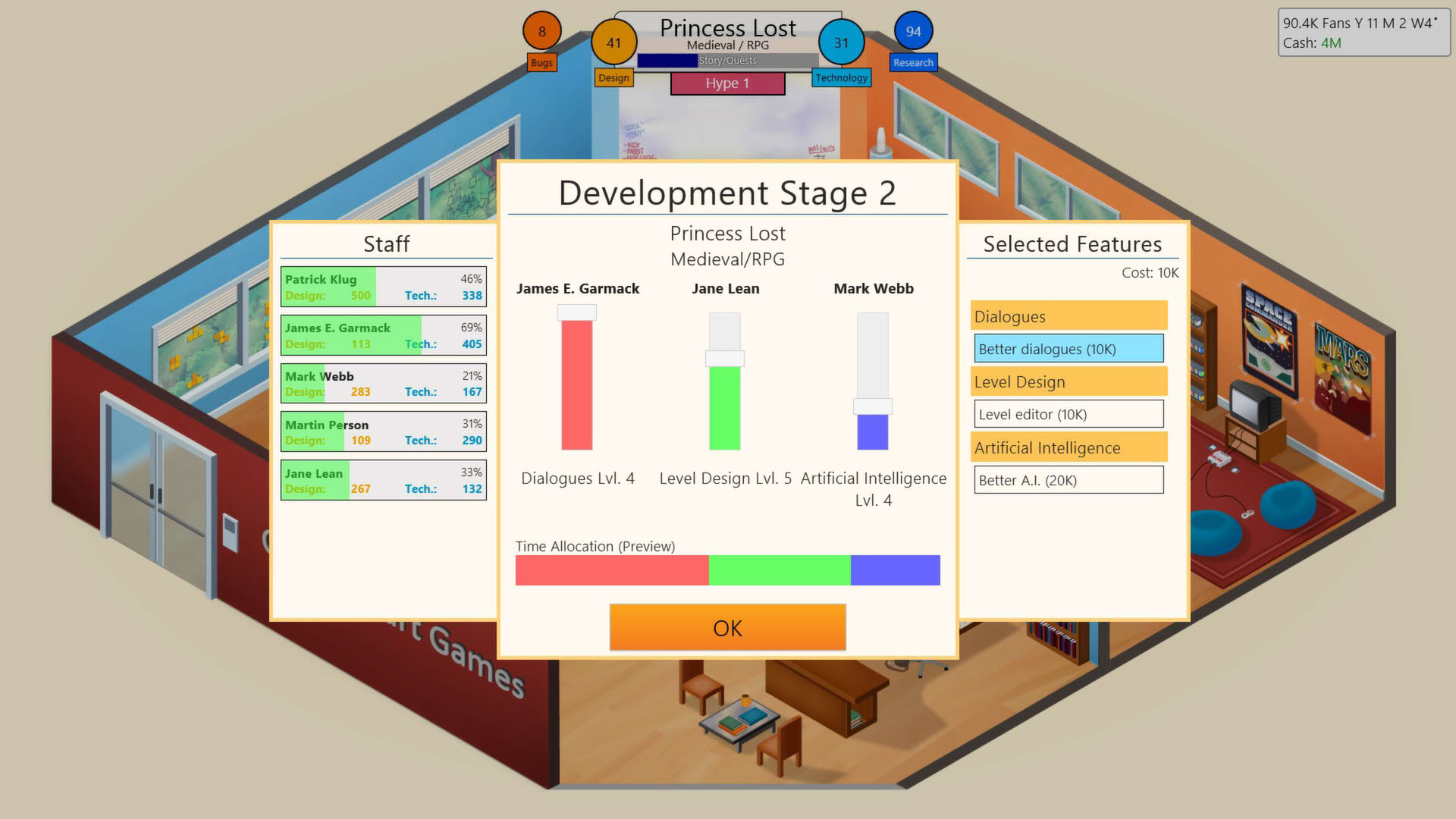 Screenshot for Game Dev Tycoon
