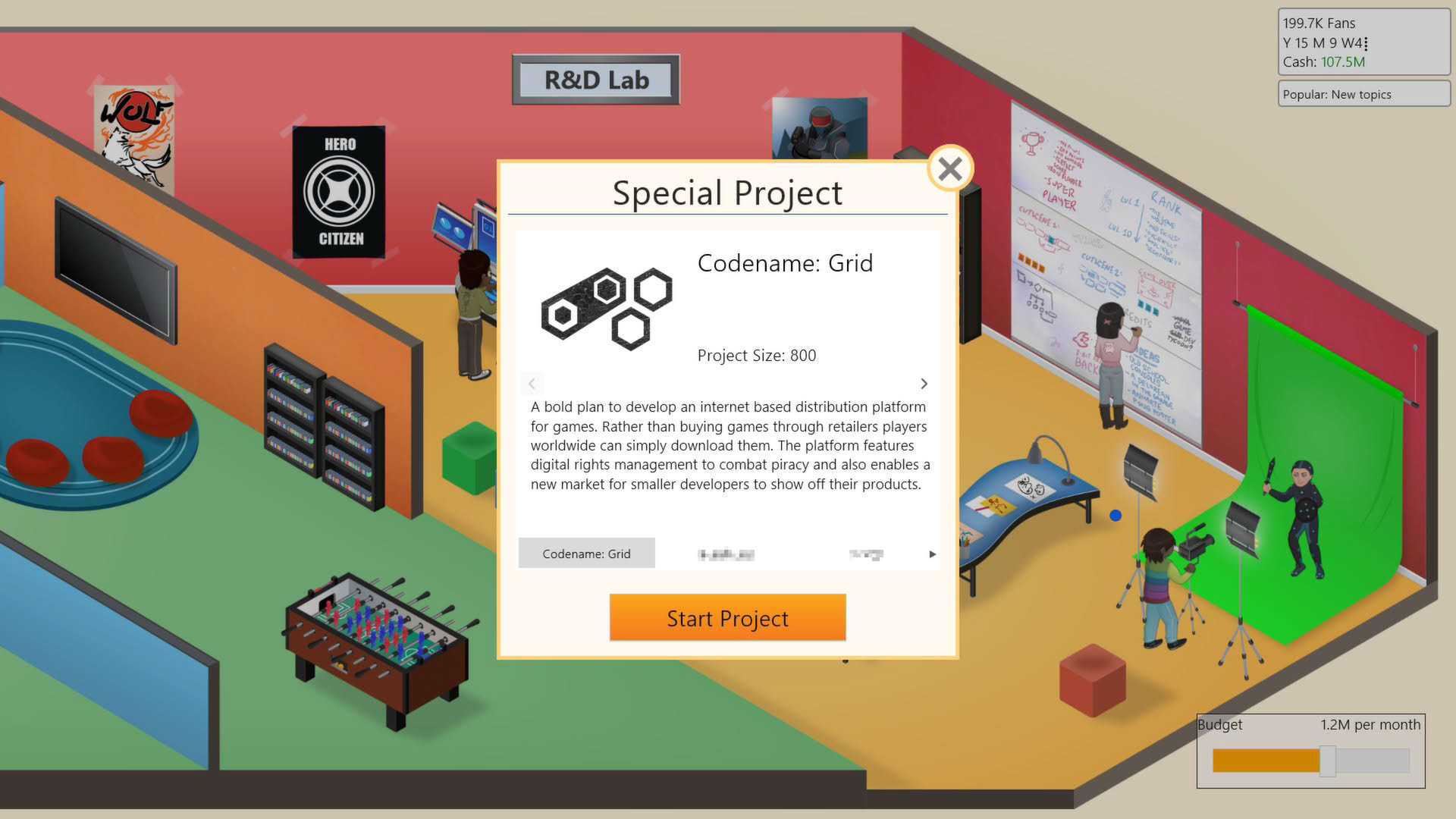 Screenshot for Game Dev Tycoon