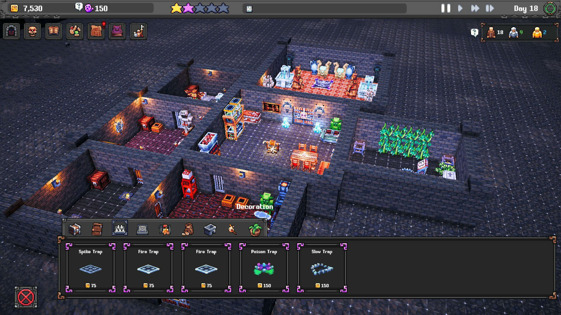 Screenshot for Dungeon Tycoon
