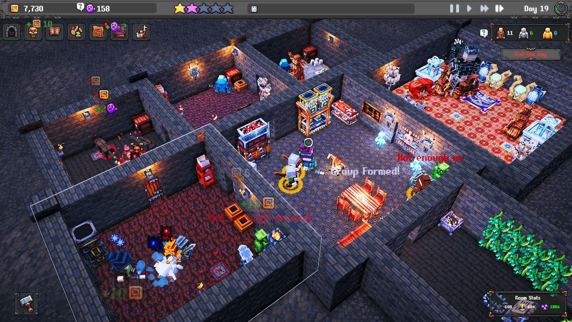 Screenshot for Dungeon Tycoon