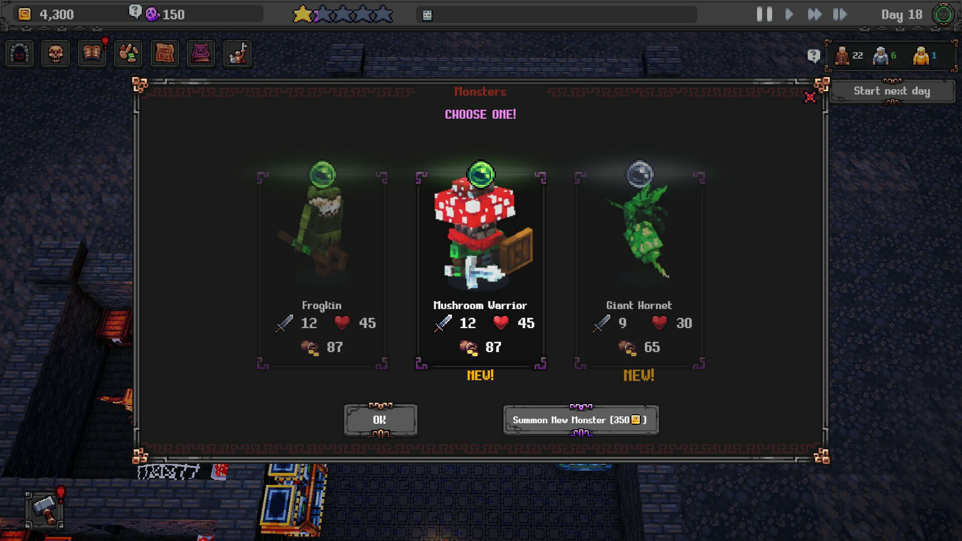 Screenshot for Dungeon Tycoon