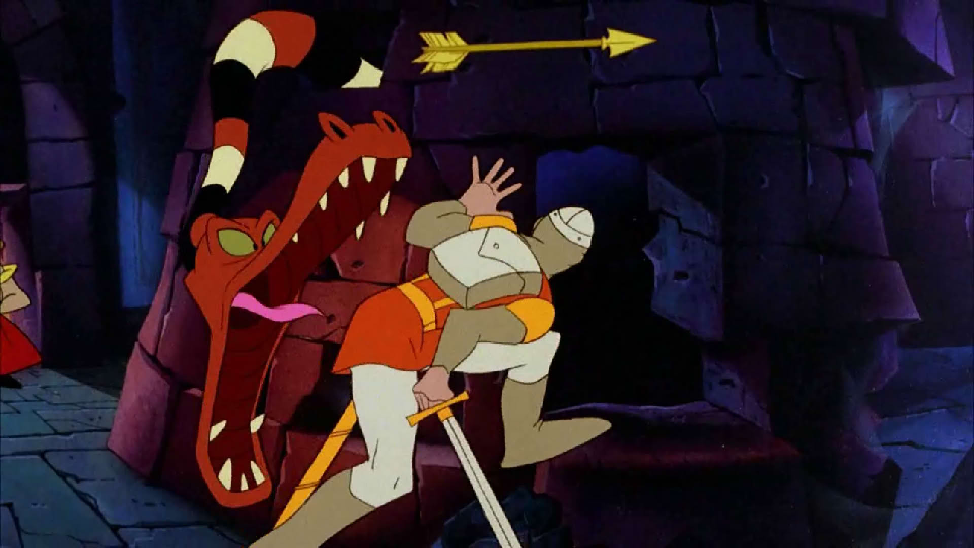 Screenshot for Dragon's Lair II: Time Warp