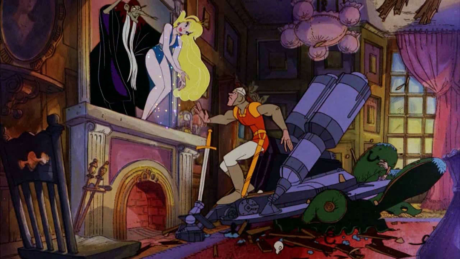 Screenshot for Dragon's Lair II: Time Warp