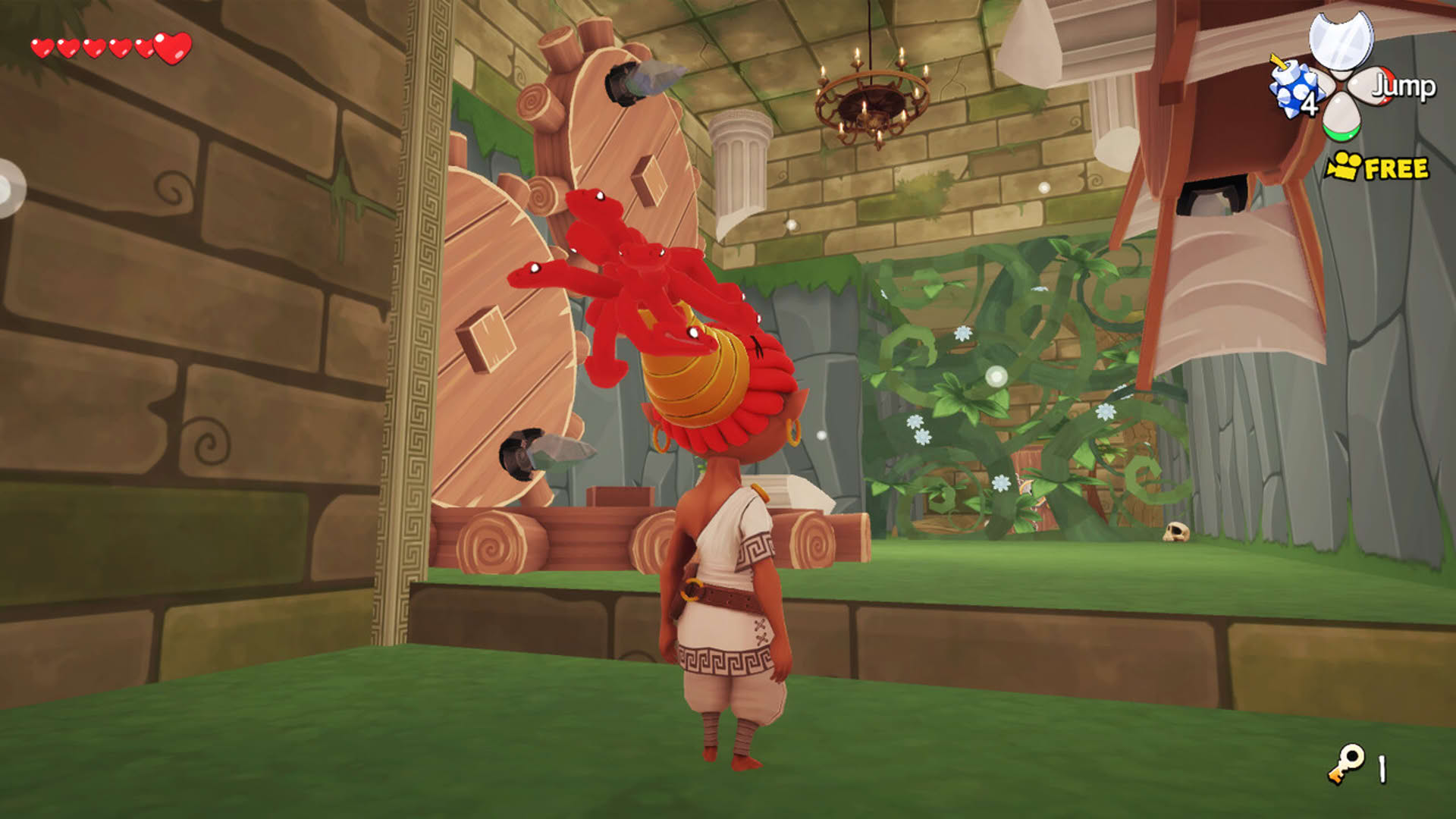 Screenshot for Molly Medusa: Queen of Spit