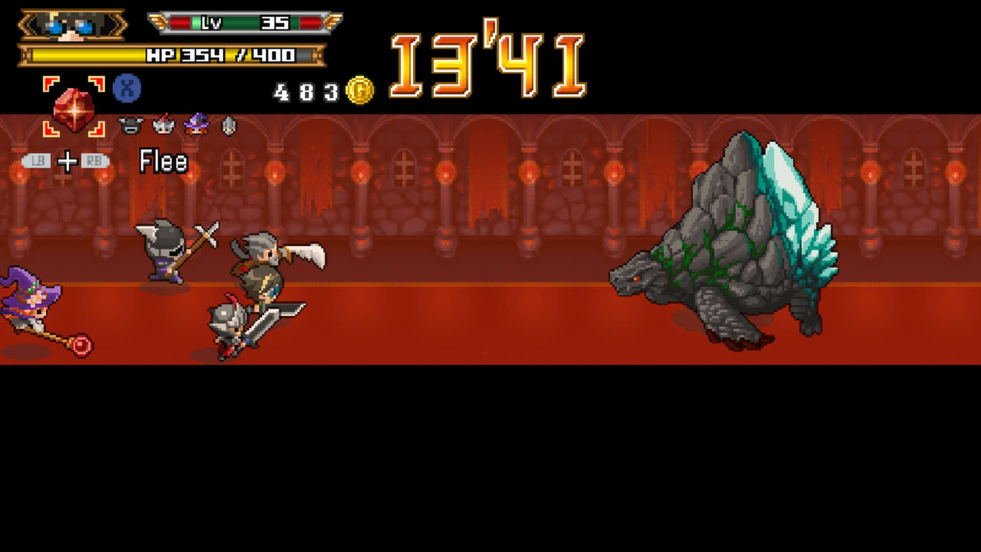 Screenshot for Half-Minute Hero: The Second Coming