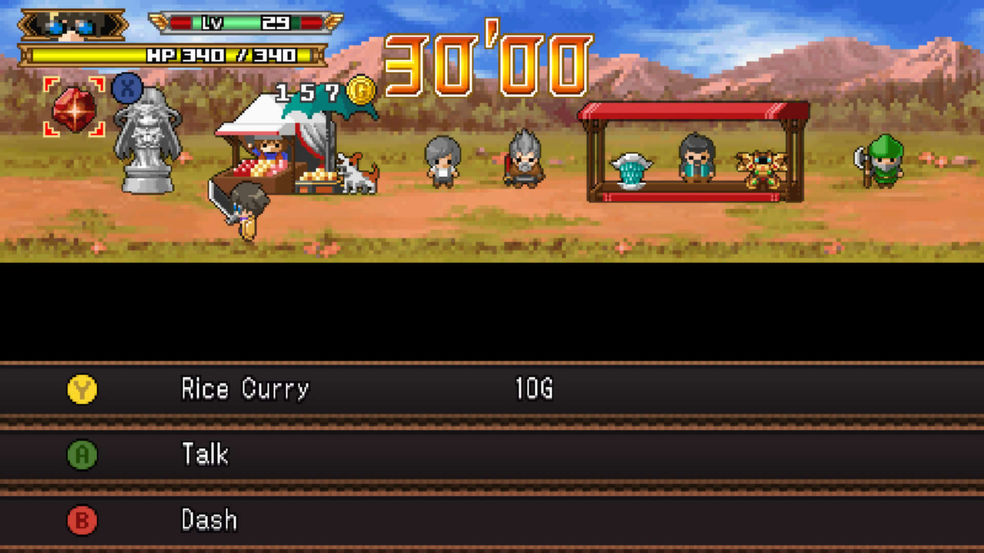 Screenshot for Half-Minute Hero: The Second Coming