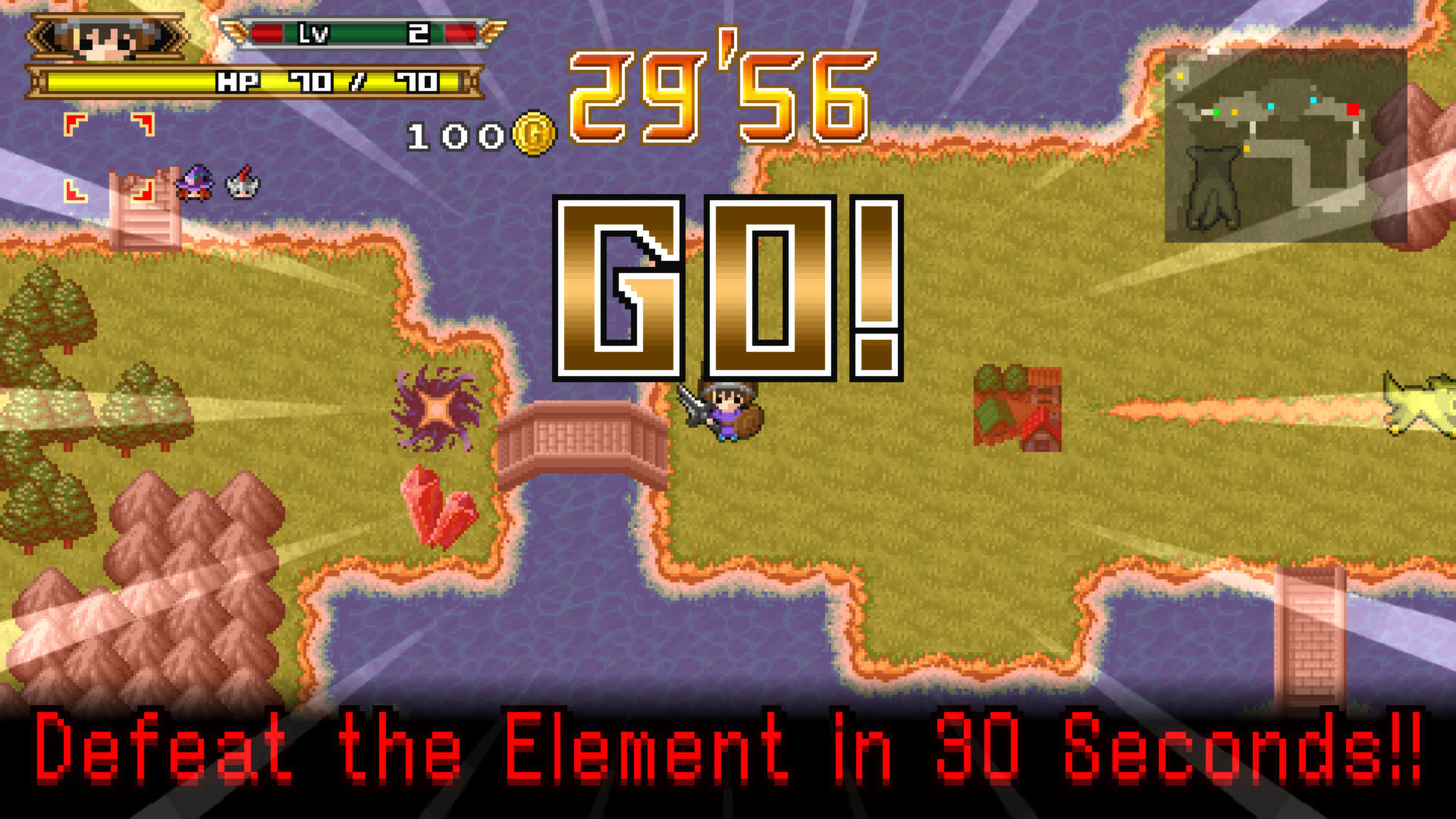 Screenshot for Half-Minute Hero: The Second Coming