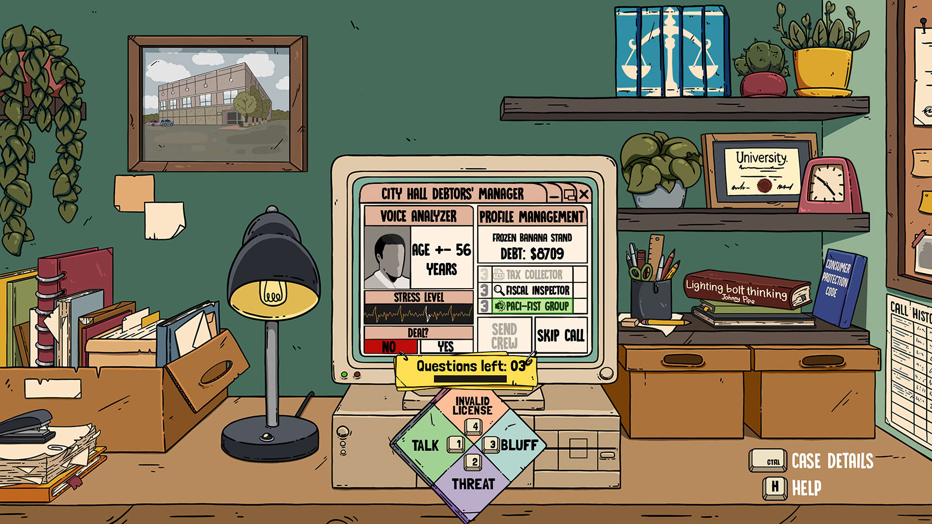 Screenshot for Debtors' Club
