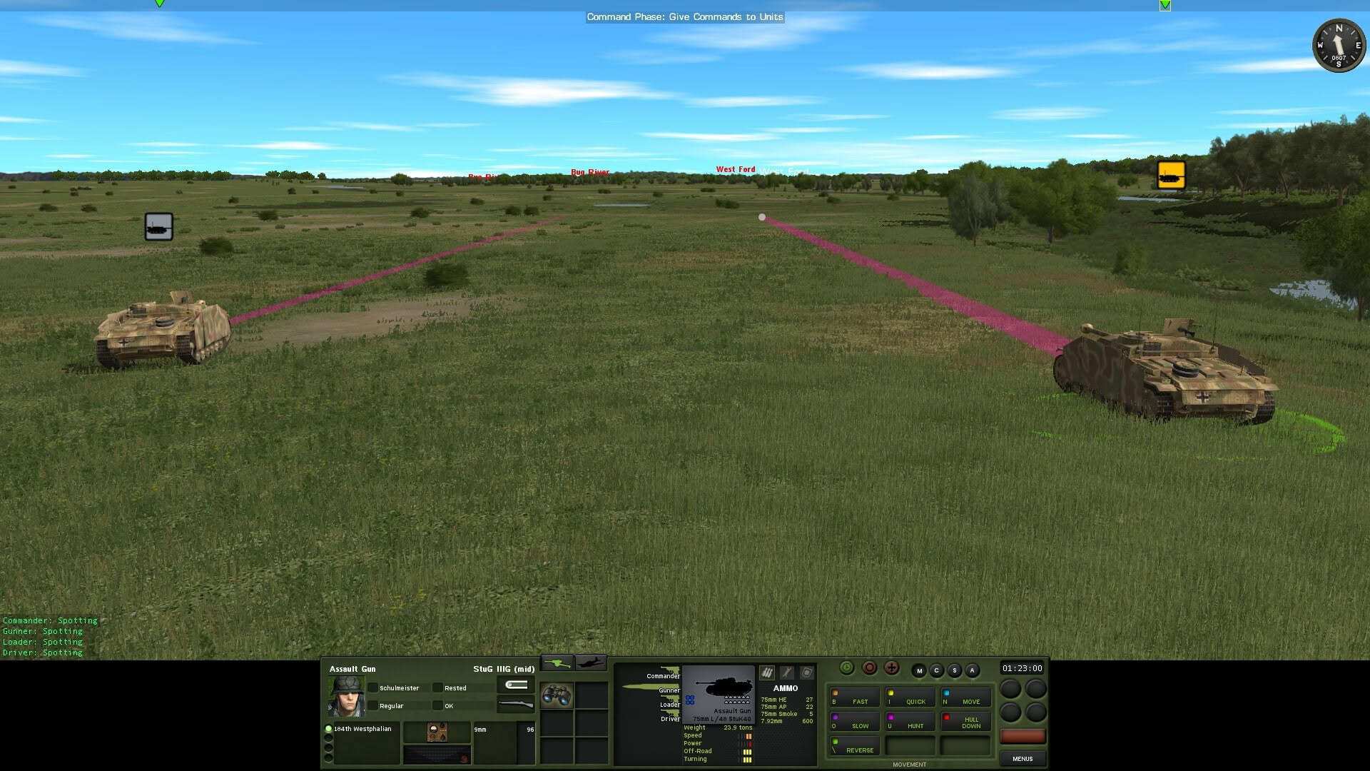 Screenshot for Combat Mission: Red Thunder