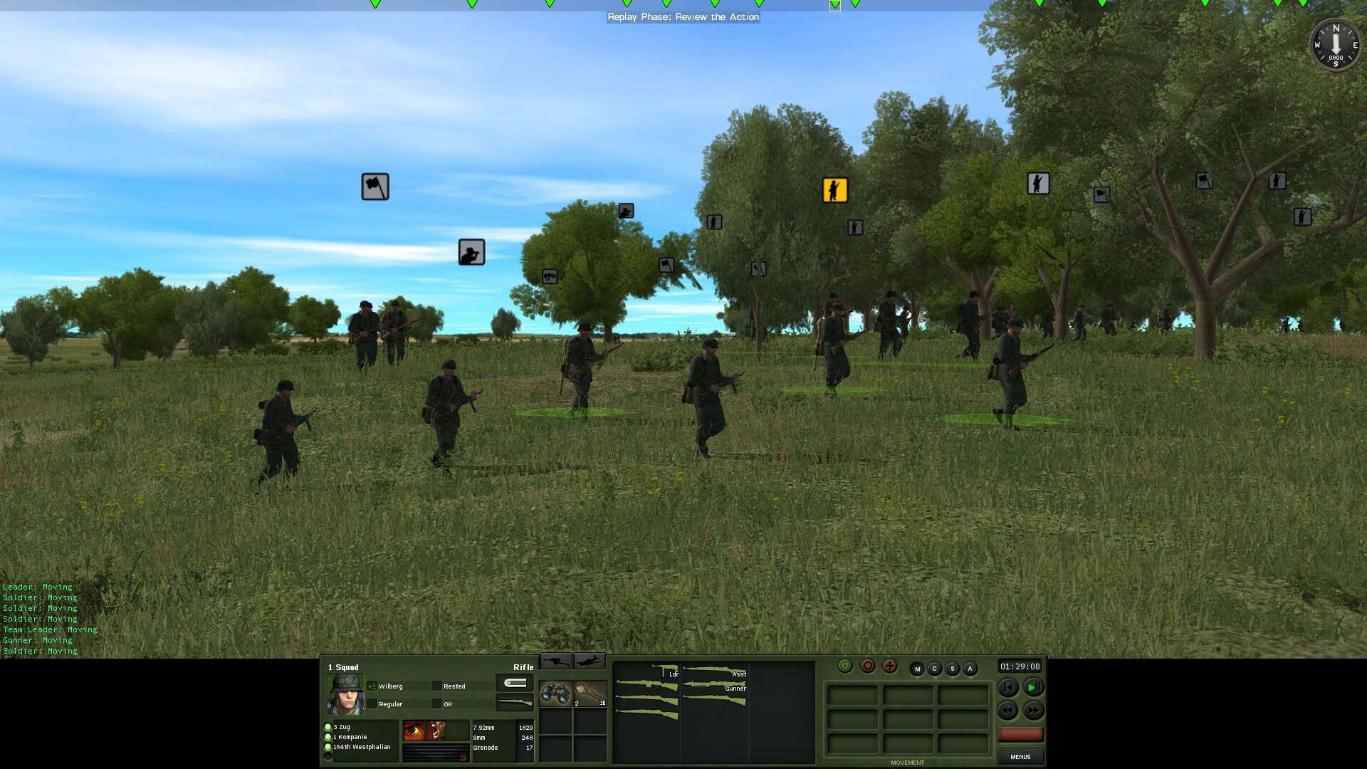 Screenshot for Combat Mission: Red Thunder