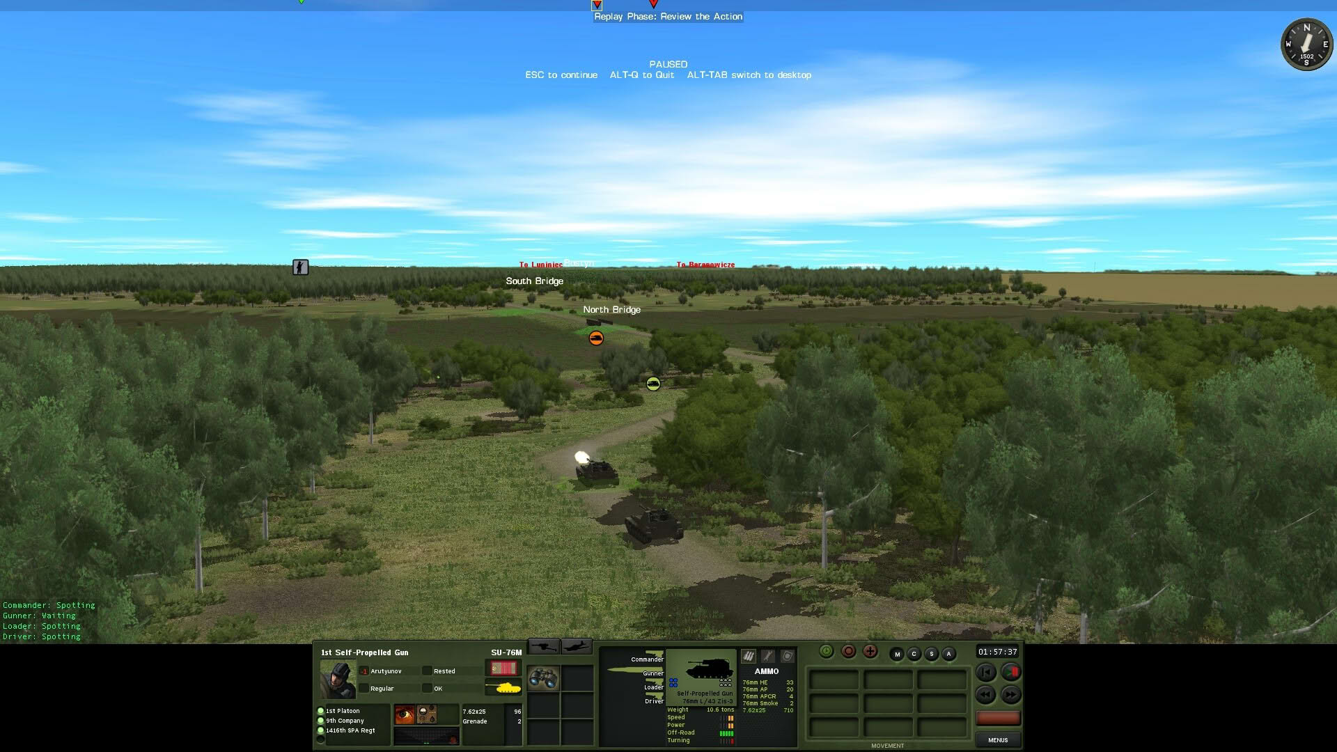 Screenshot for Combat Mission: Red Thunder