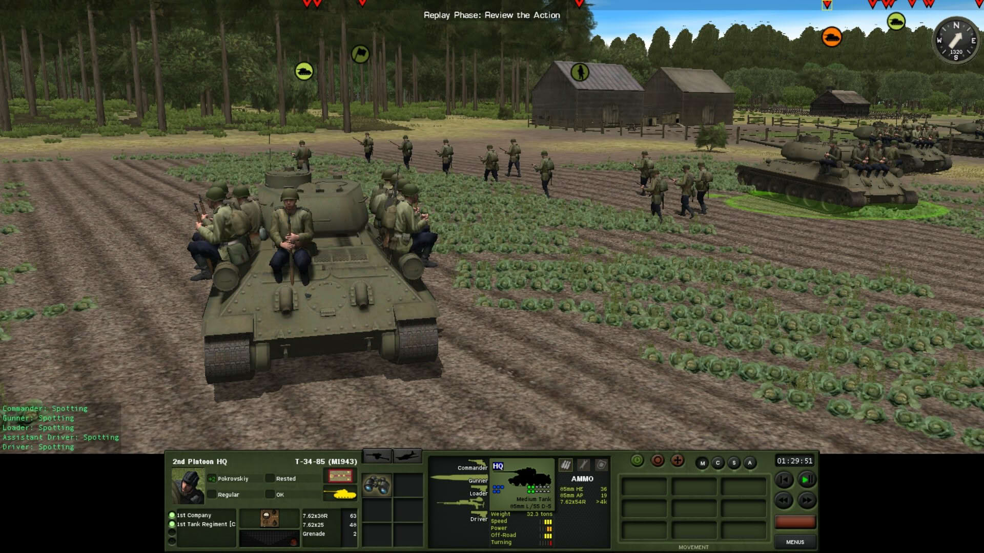 Screenshot for Combat Mission: Red Thunder