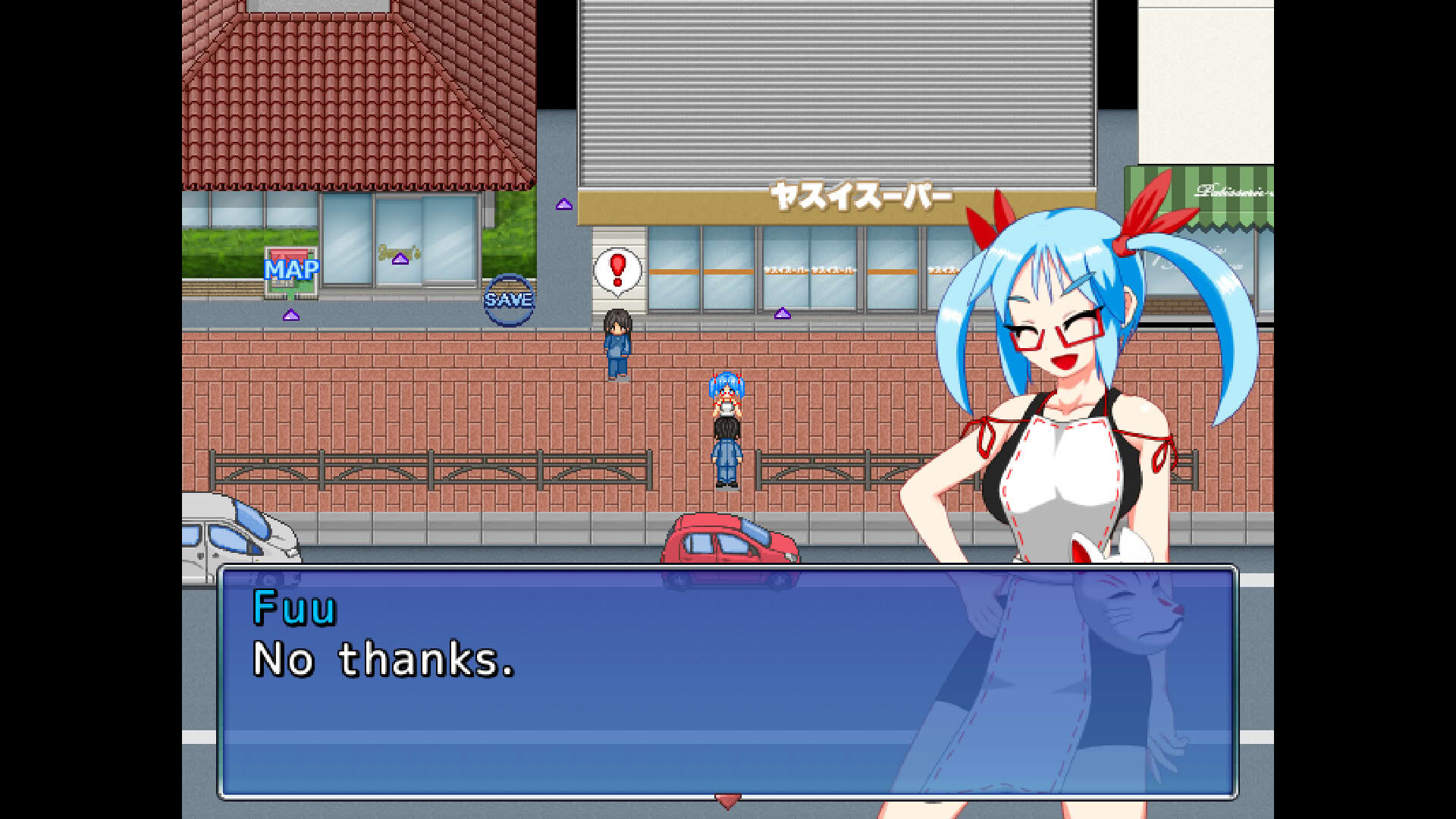 Screenshot for Pixel Town: Akanemachi Sideshow