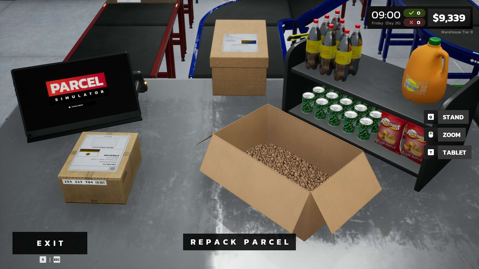 Screenshot for Parcel Simulator
