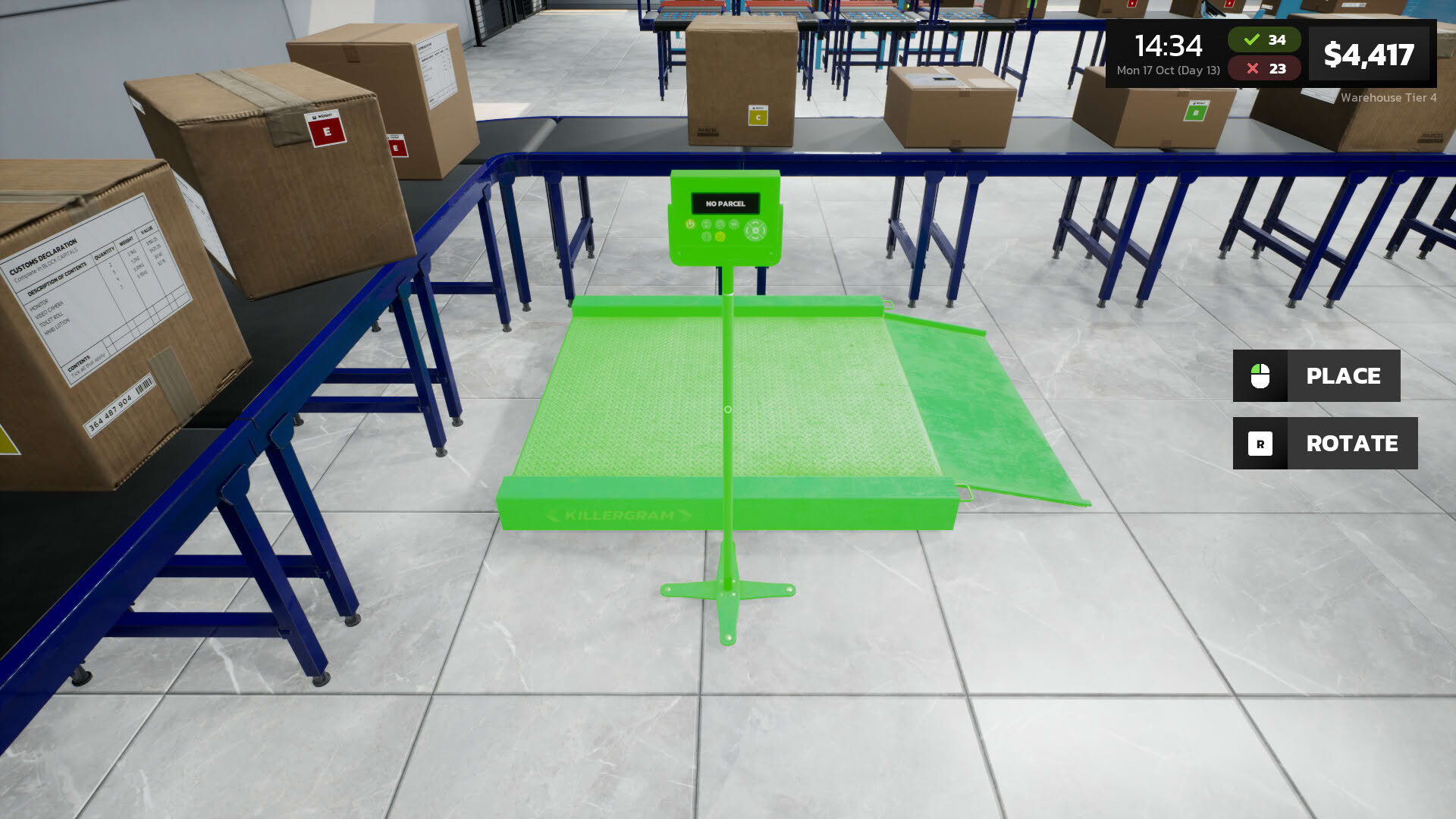 Screenshot for Parcel Simulator